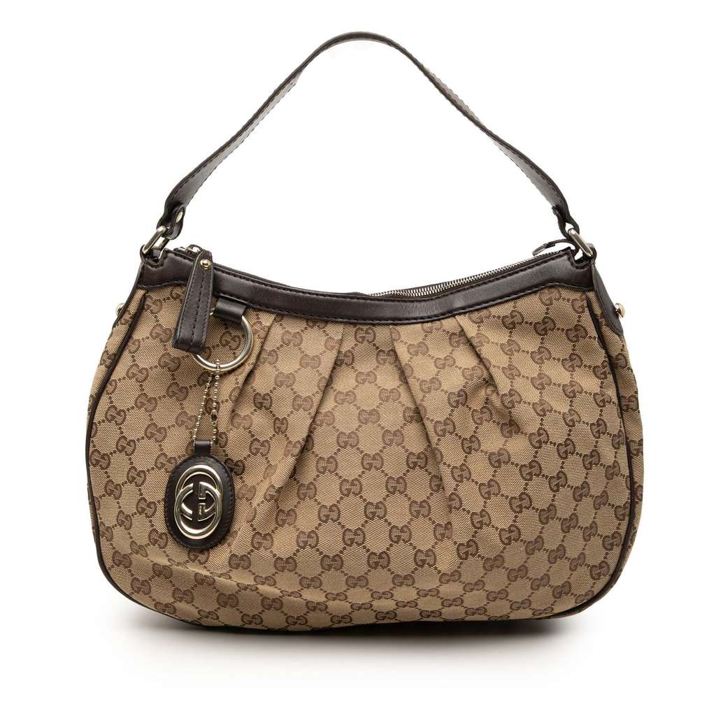 Gucci GG Canvas Sukey Shoulder Bag