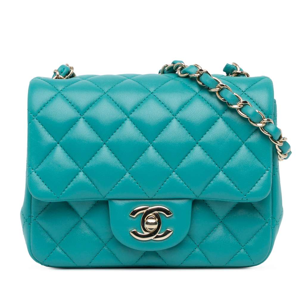 Chanel Mini Square Classic Lambskin Single Flap