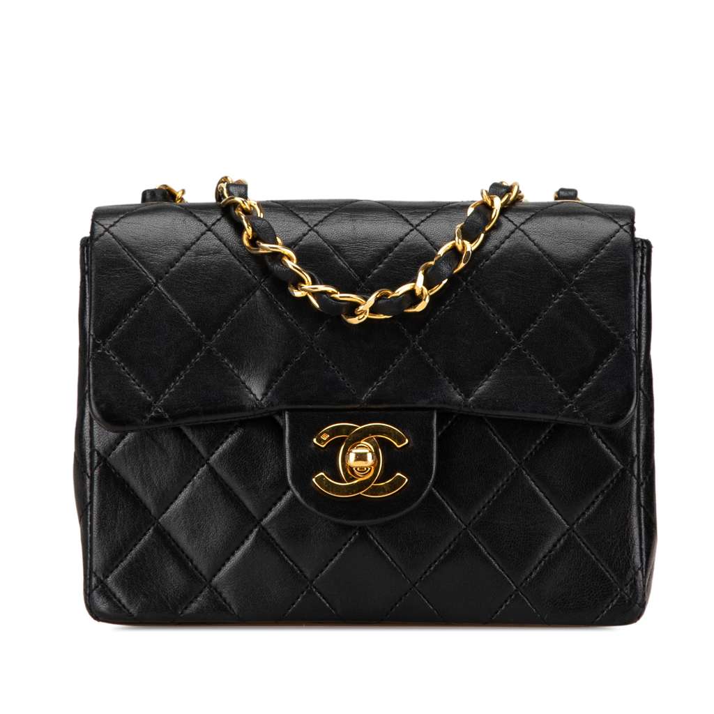 Chanel Mini Square Classic Lambskin Single Flap