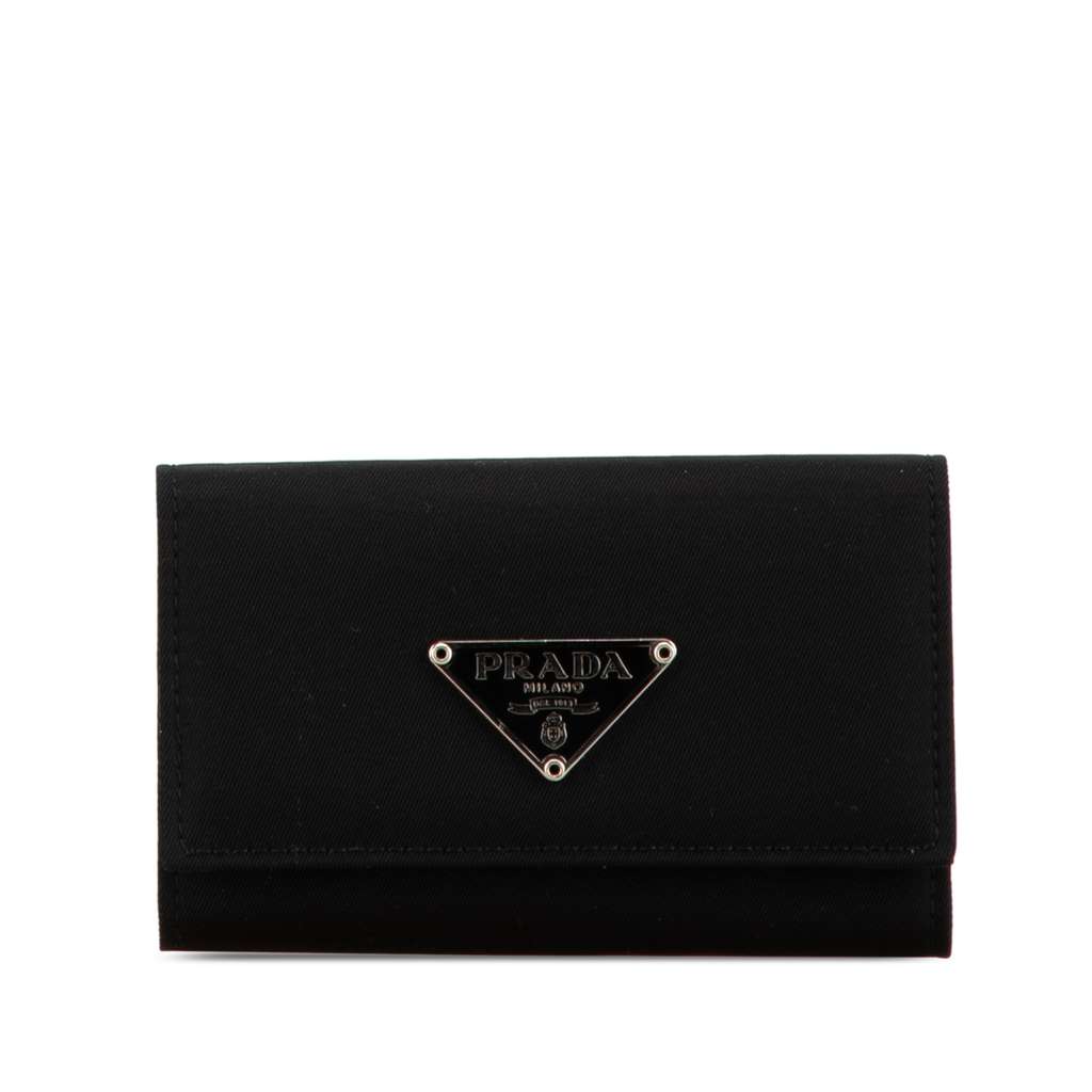 Prada Tessuto Key Holder
