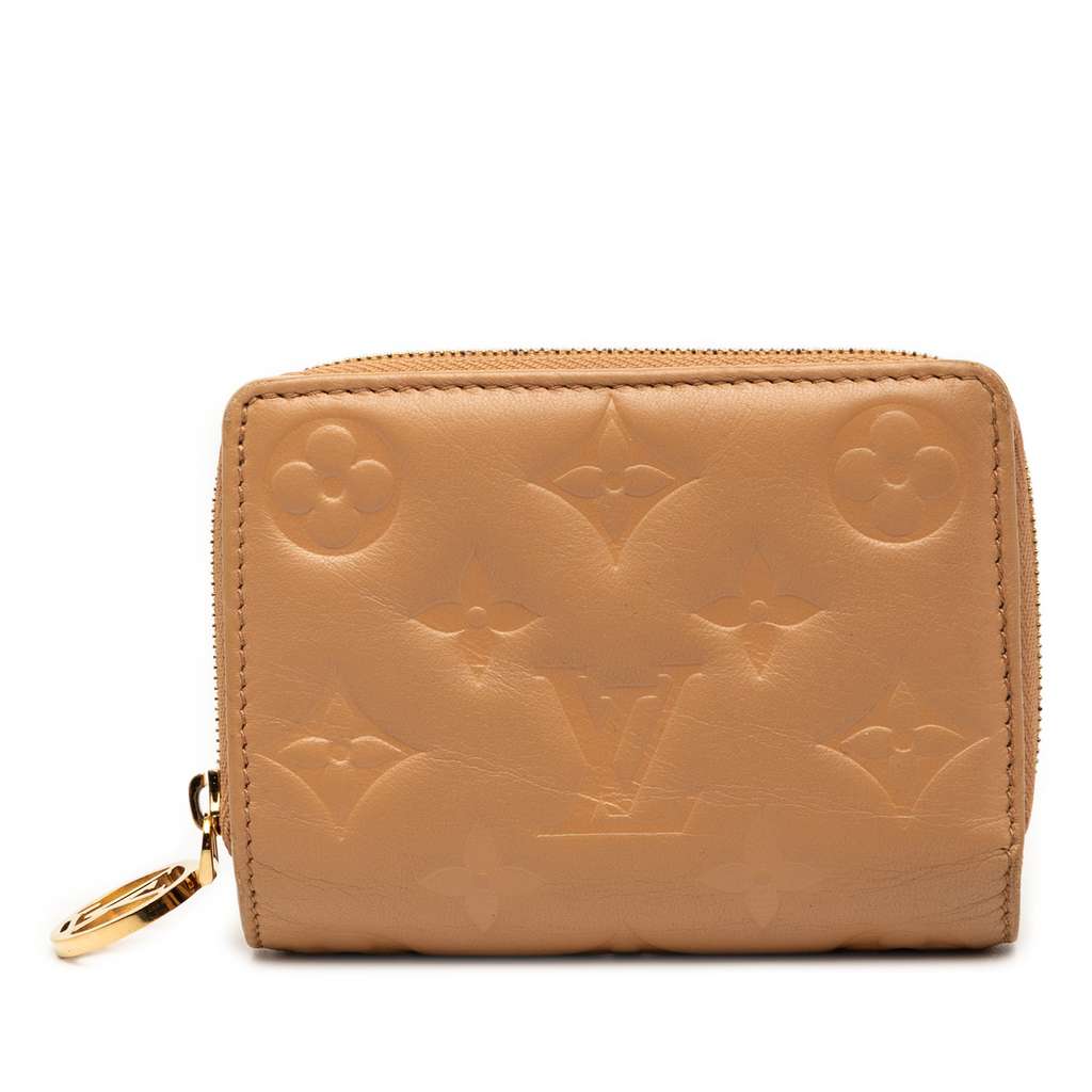 Louis Vuitton Monogram Embossed Lambskin Lou Coussin Wallet