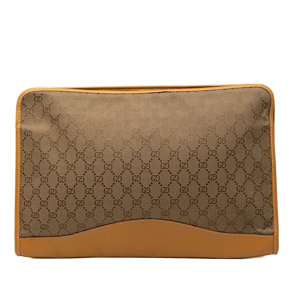 Gucci GG Canvas Clutch