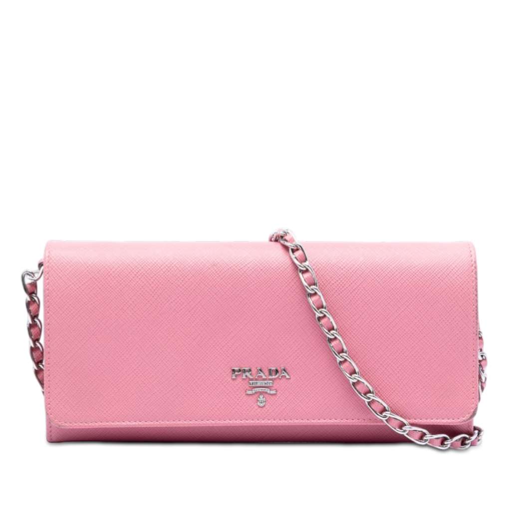 Prada Saffiano Wallet On Chain