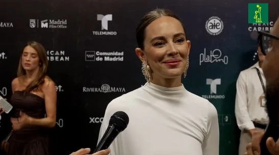 La actriz María Elisa Camargo revela su fuerte vínculo con el país: "Voy a terminar casada con un tíguere"