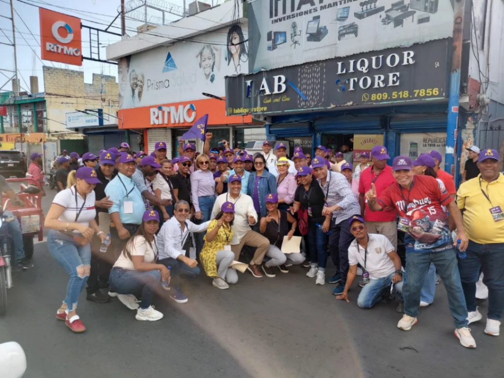 El PLD moviliza sus estructuras en Santo Domingo Oeste con jornadas de inscripción en Buenos Aires