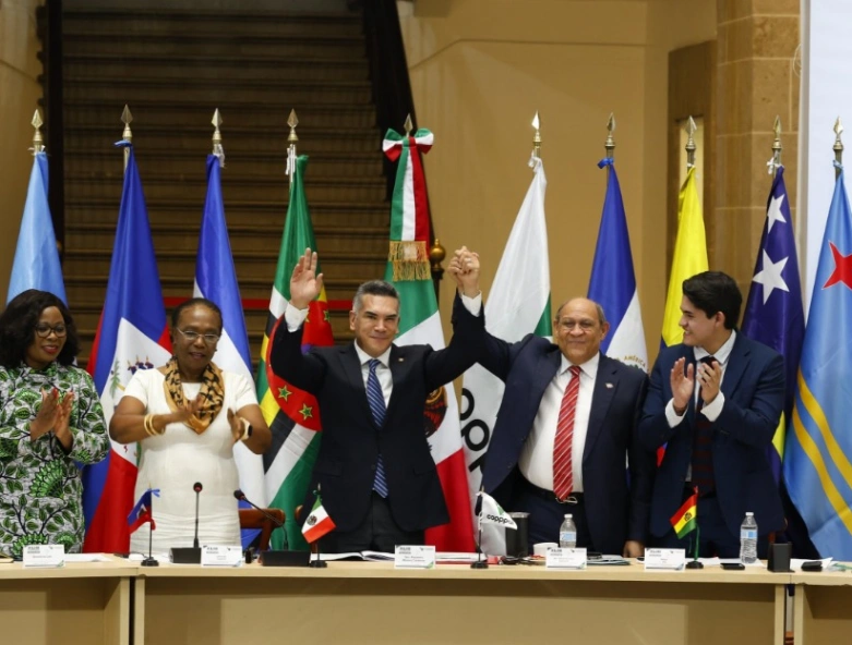 Juramentan al ministro Rafael Santos Badía en la COPPPAL y eligen a Alejandro Moreno como presidente para 2026-2030