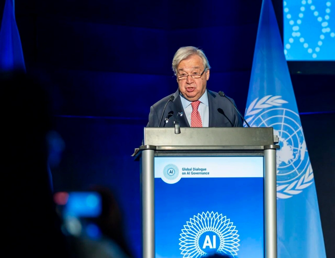 Alerta global en la ONU: Guterres exige un pacto urgente para frenar los experimentos de la IA con la niñez