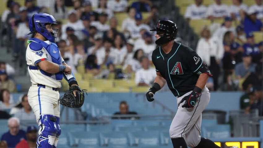 Ofensiva implacable de Arizona castiga a los Dodgers y amarga la jornada de Los Ángeles