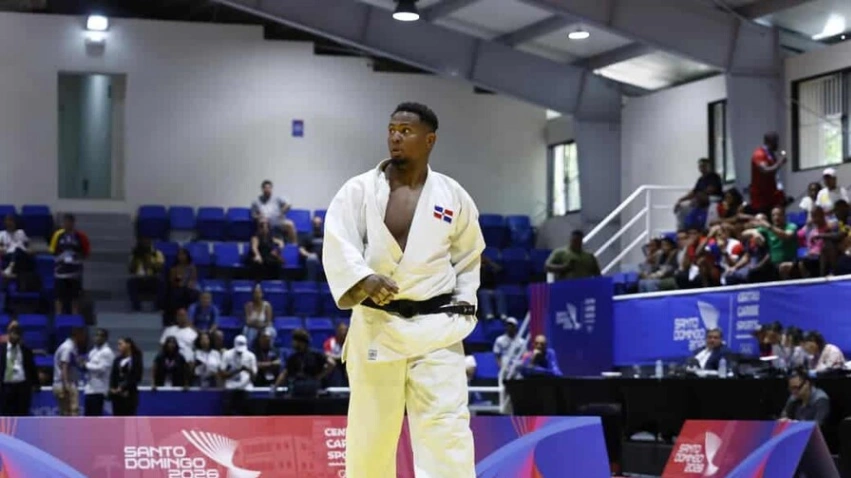 El judoca dominicano Jaime Nova suma su segunda plata centroamericana en los +100 kg
