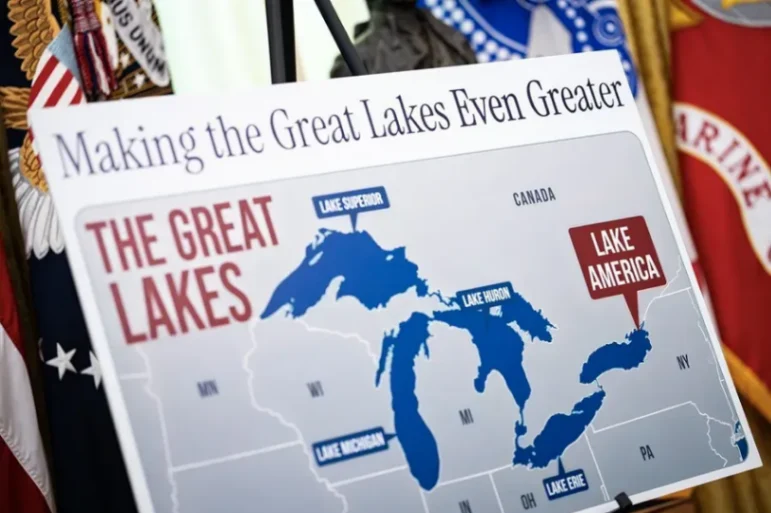 Google Maps renombra el Lago Ontario como "Lago América" tras orden ejecutiva de Trump
