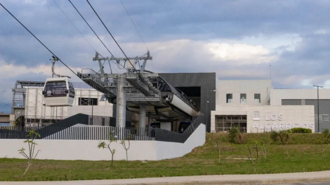 EMT suspende temporalmente el Teleférico hacia Los Alcarrizos como medida preventiva de seguridad