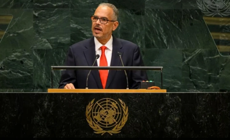 Primer ministro haitiano exige en la Asamblea General renovar el mandato de la GSF antes de que expire
