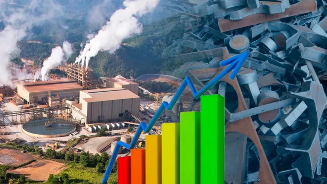Las recaudaciones del sector hierro y acero crecen 6.6 % anual, pero las ventas avanzan a un ritmo tres veces menor