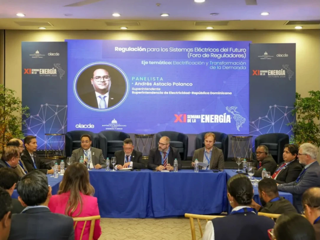 Superintendente de Electricidad: la demanda de energía en RD crece cerca de 5 % al año y obliga a repensar la regulación