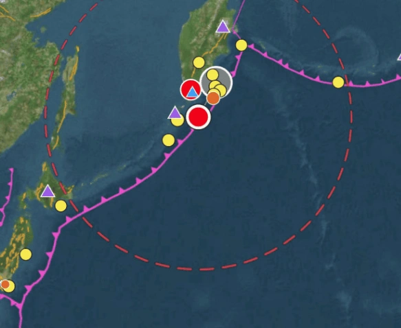 Un terremoto de magnitud 6,9 sacude la península rusa de Kamchatka sin víctimas ni daños reportados