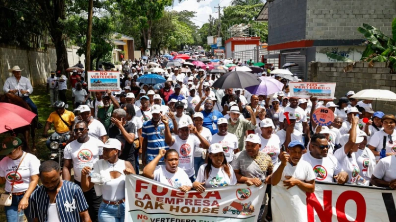 La Cuaba cumple 100 días de protesta contra el relleno sanitario de Oakhouse