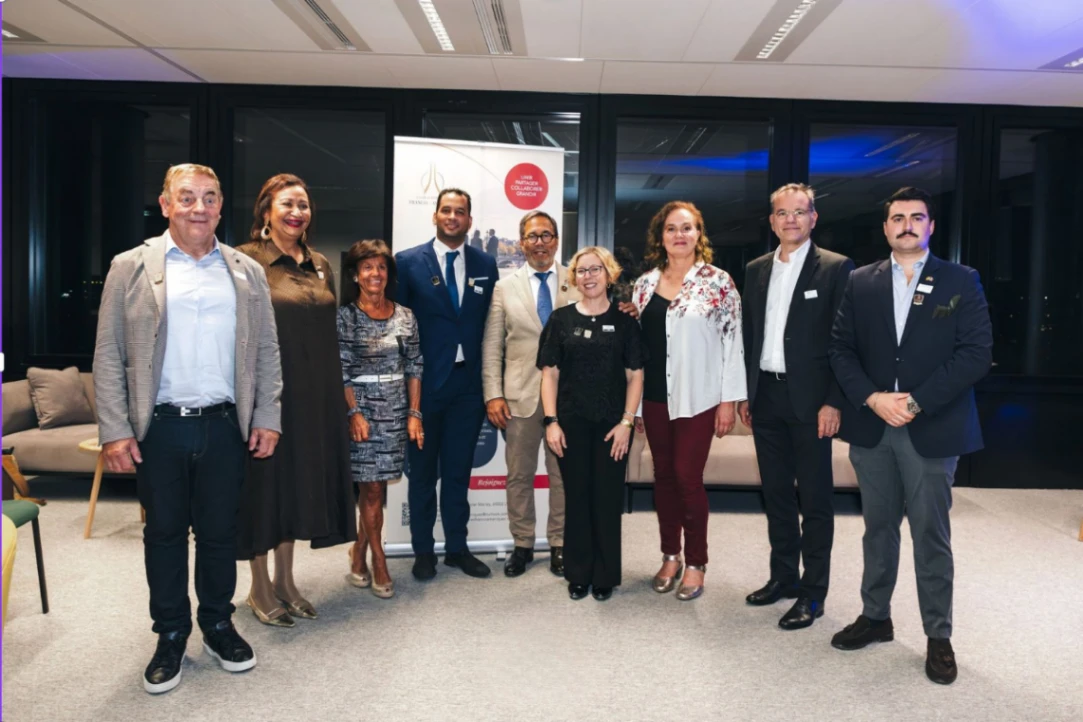 Cónsul dominicana en Marsella es distinguida como miembro de honor de un nuevo club de negocios franco-americano
