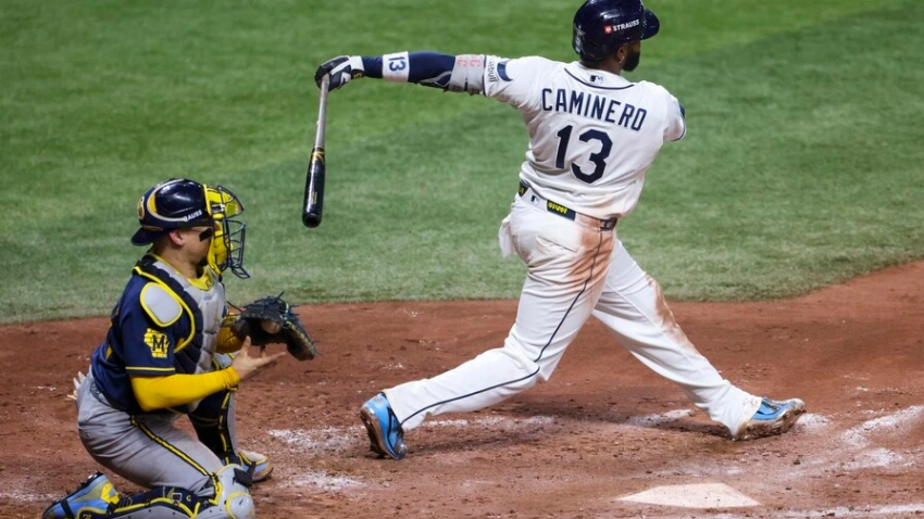 Ben Williamson da el triunfo 4-3 a Tampa Bay sobre Milwaukee en 12 entradas, con Junior Caminero abriendo el rally