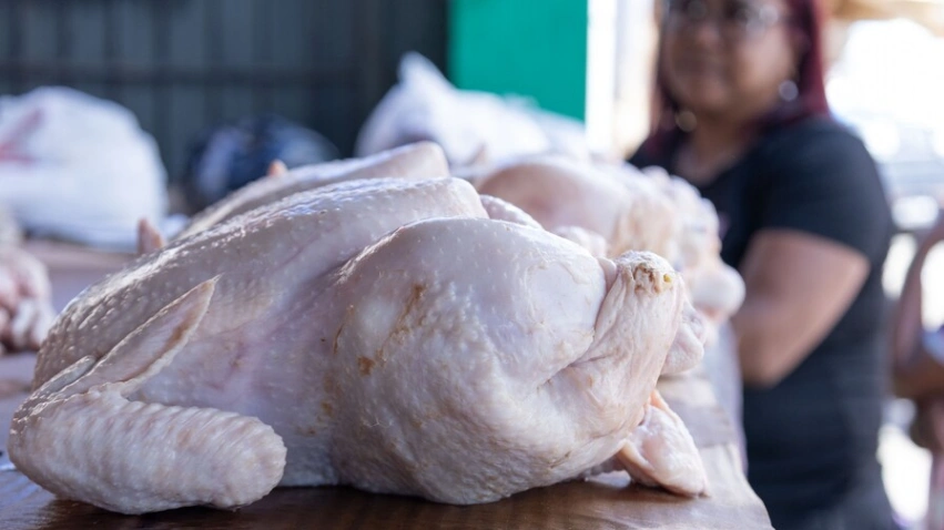 La libra de pollo se vende entre RD$70 y RD$85 en el Gran Santo Domingo y los consumidores la siguen comprando