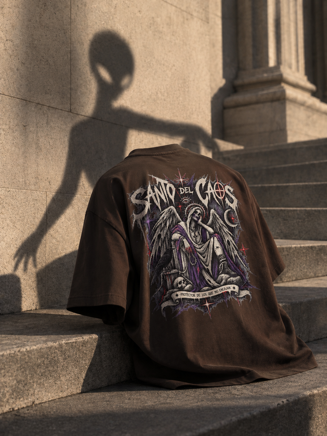 🖤 REMERA “SANTO DEL CAOS” — foto 3