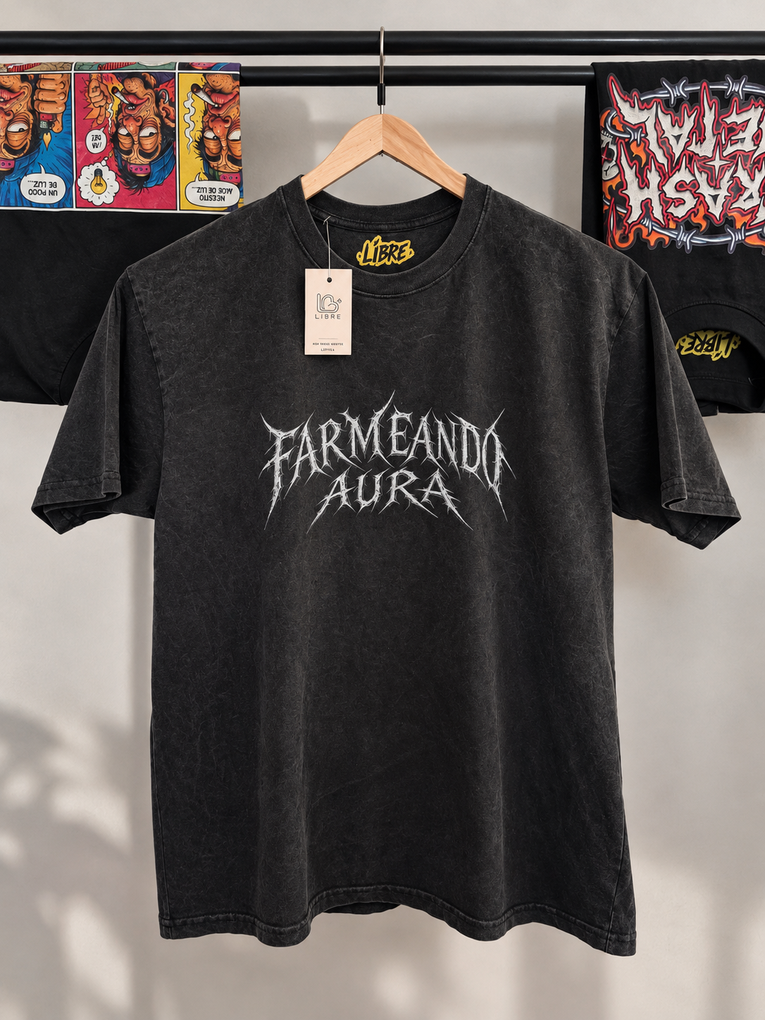 🖤 REMERA FARMEANDO AURA — foto 1
