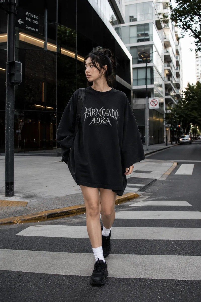 🖤 REMERA FARMEANDO AURA — foto 2