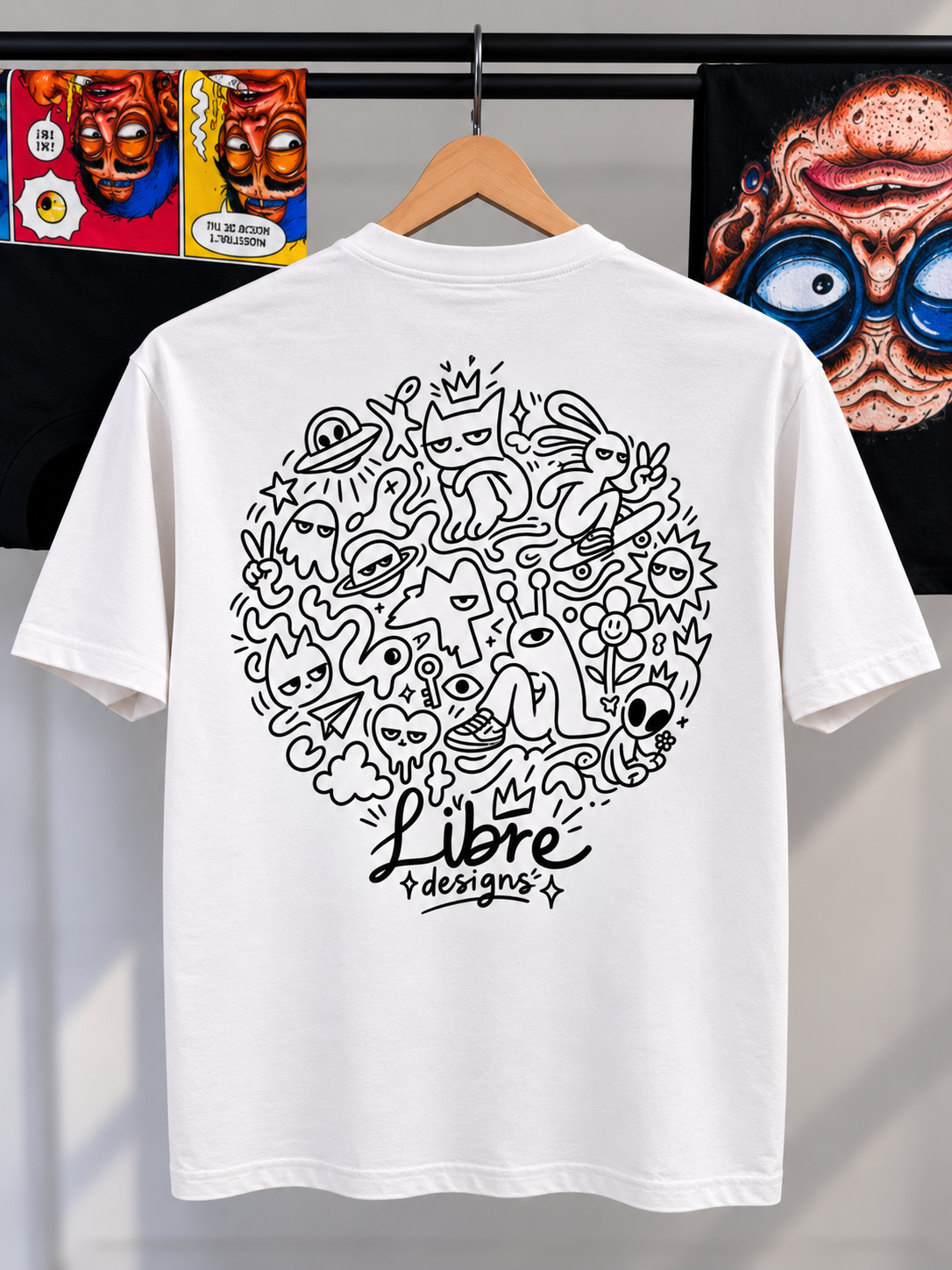 👽 REMERA “FUERA DE ÓRBITA” — foto 1