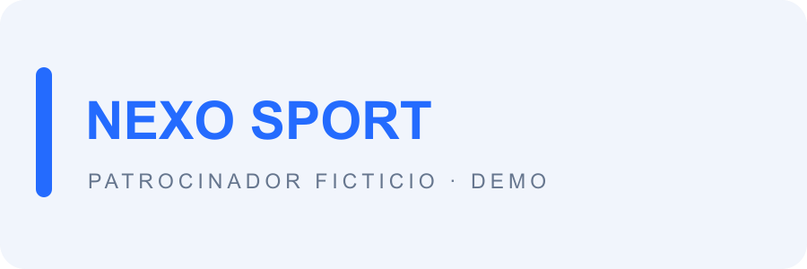 NEXO SPORT · Demo