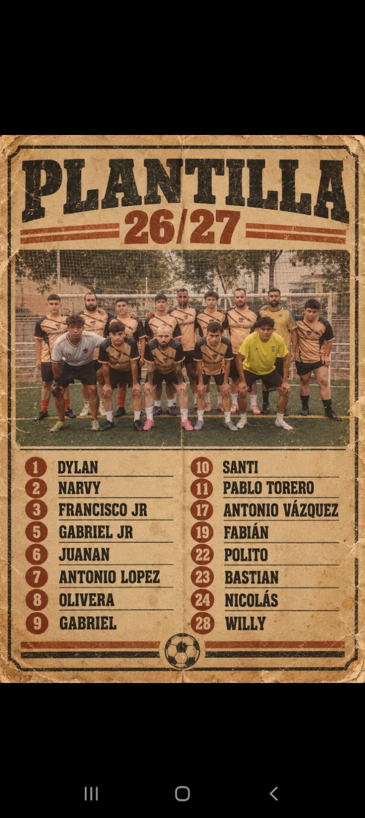 Foto del equipo
