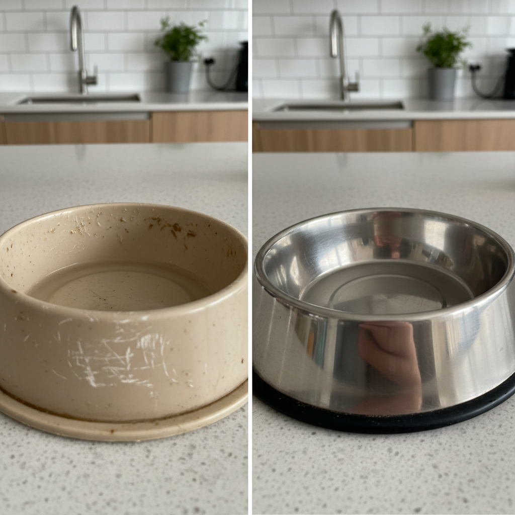 Perbandingan bekas plastik dan bekas stainless steel