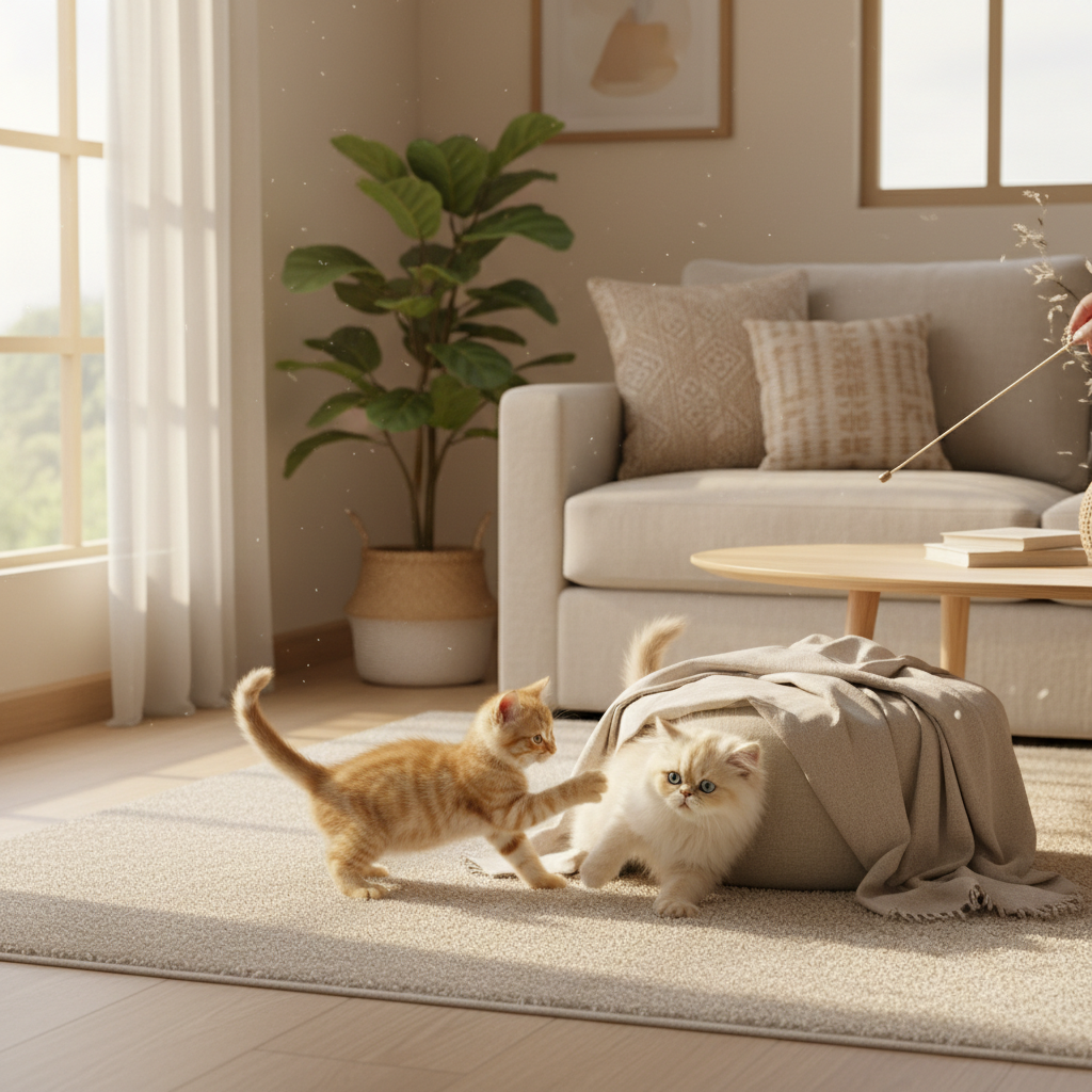 Tiger 和 Lion 小时候在一起玩耍的样子