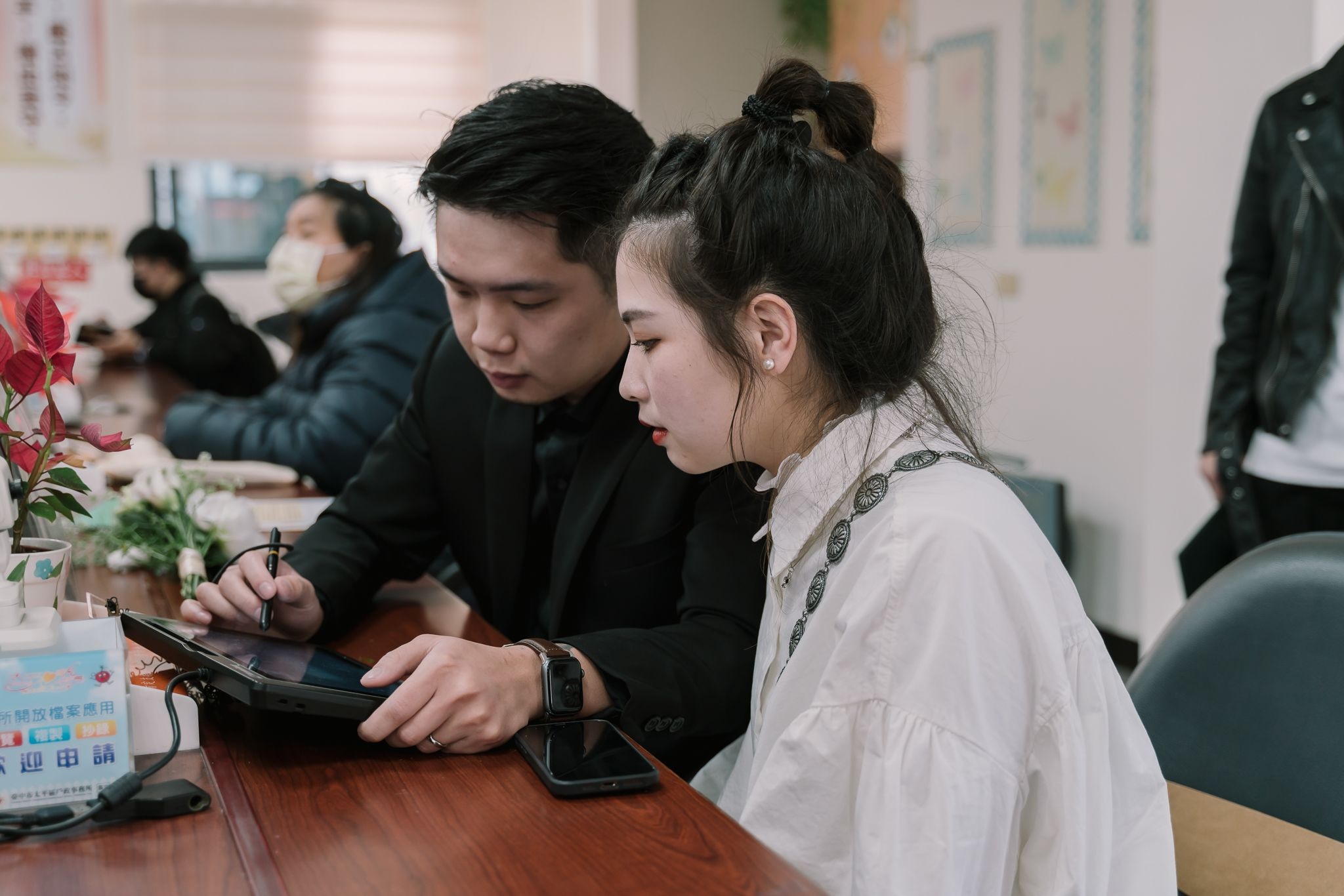 宗侑＆雯誼 結婚登記