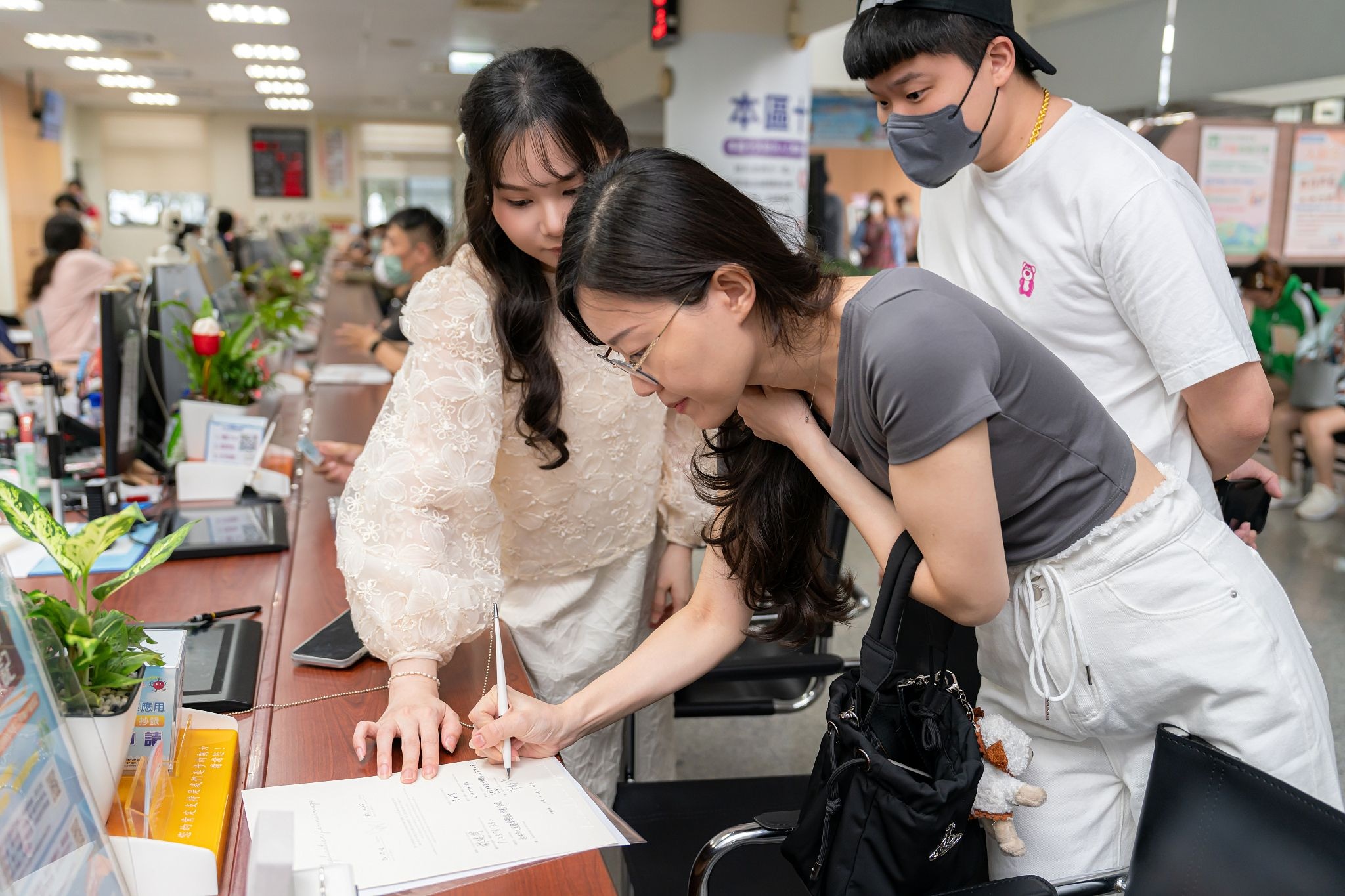 俊得＆郁萱 結婚登記