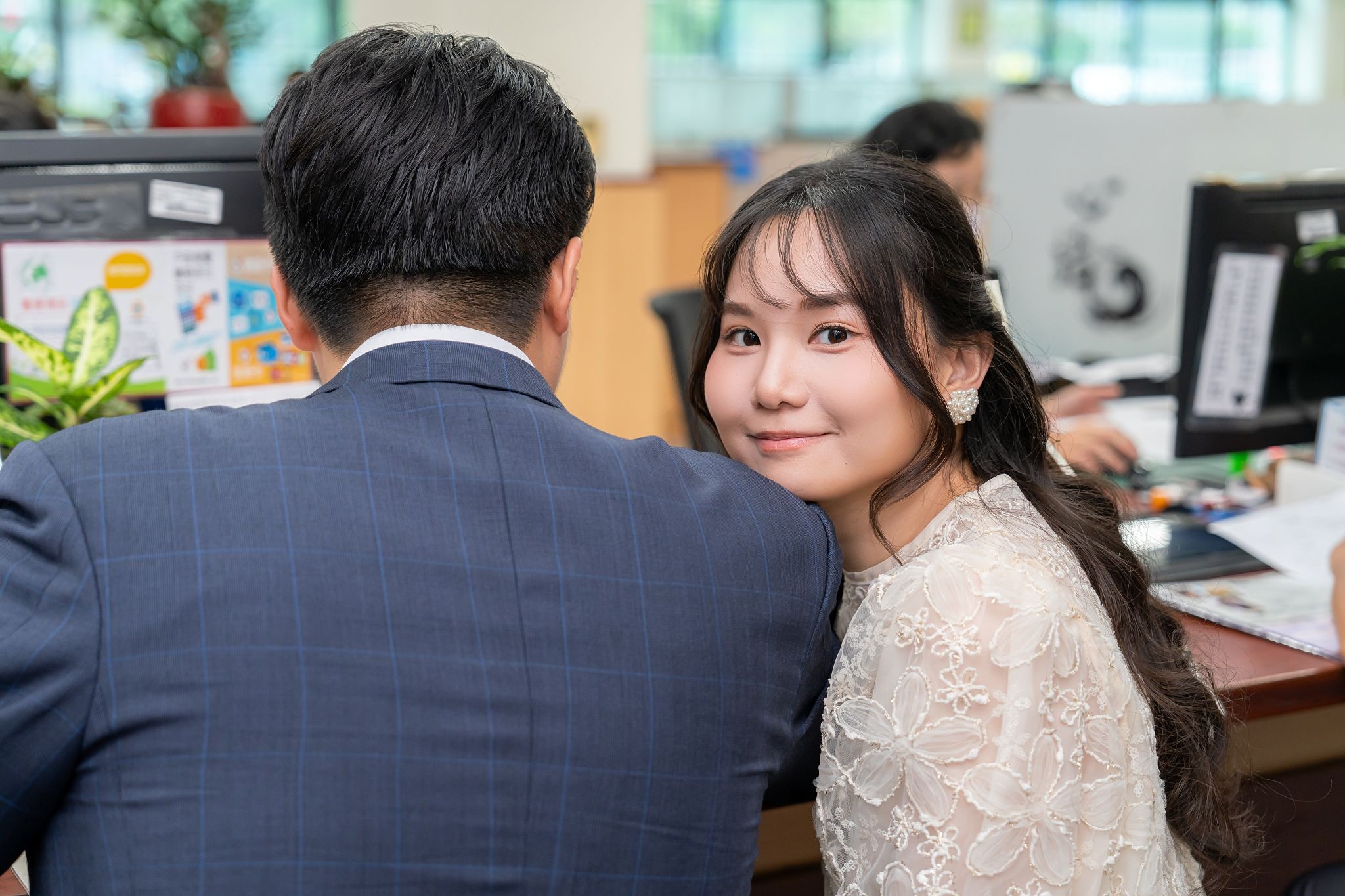 俊得＆郁萱 結婚登記