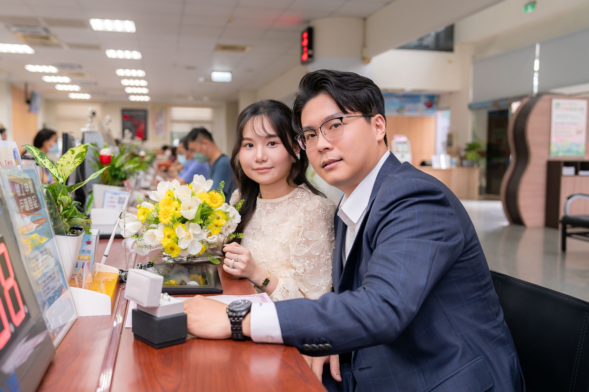 俊得＆郁萱 結婚登記