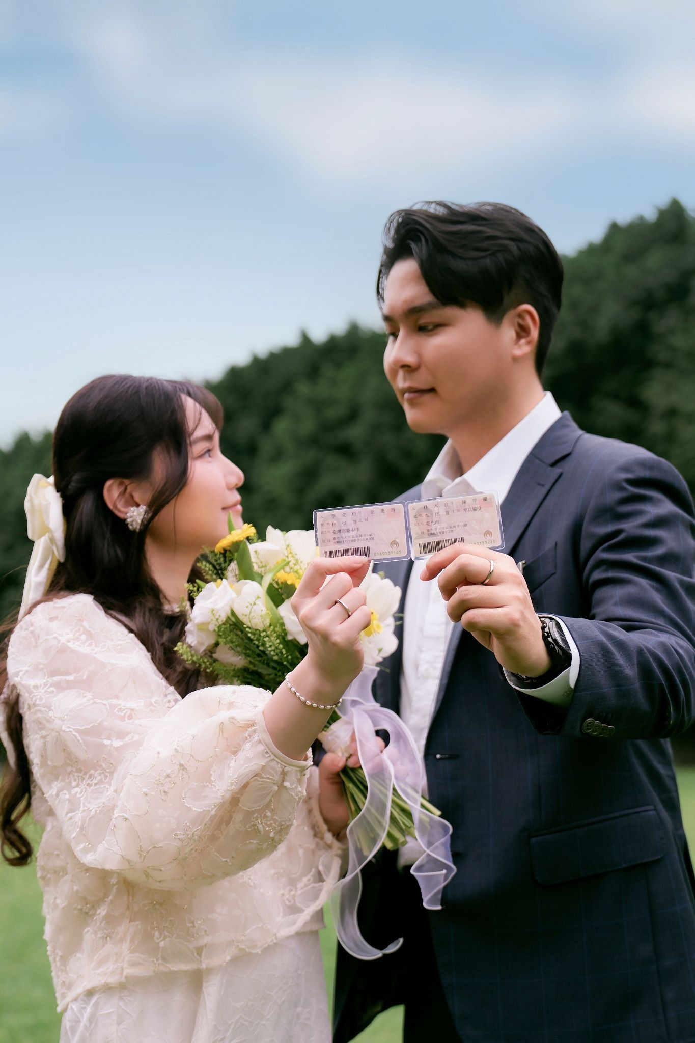 俊得＆郁萱 結婚登記