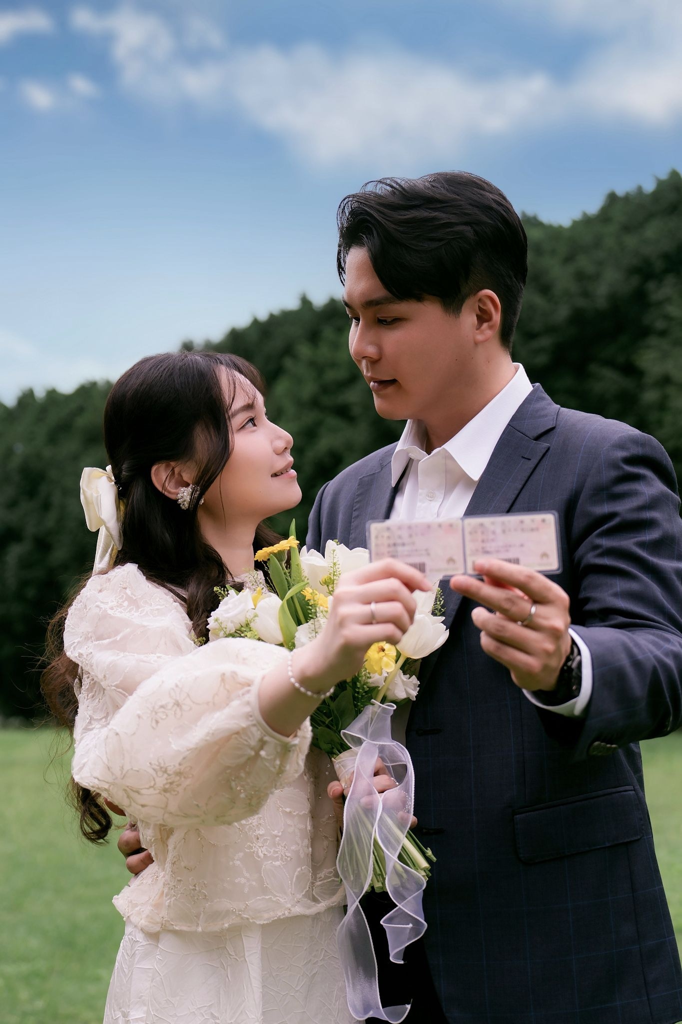 俊得＆郁萱 結婚登記