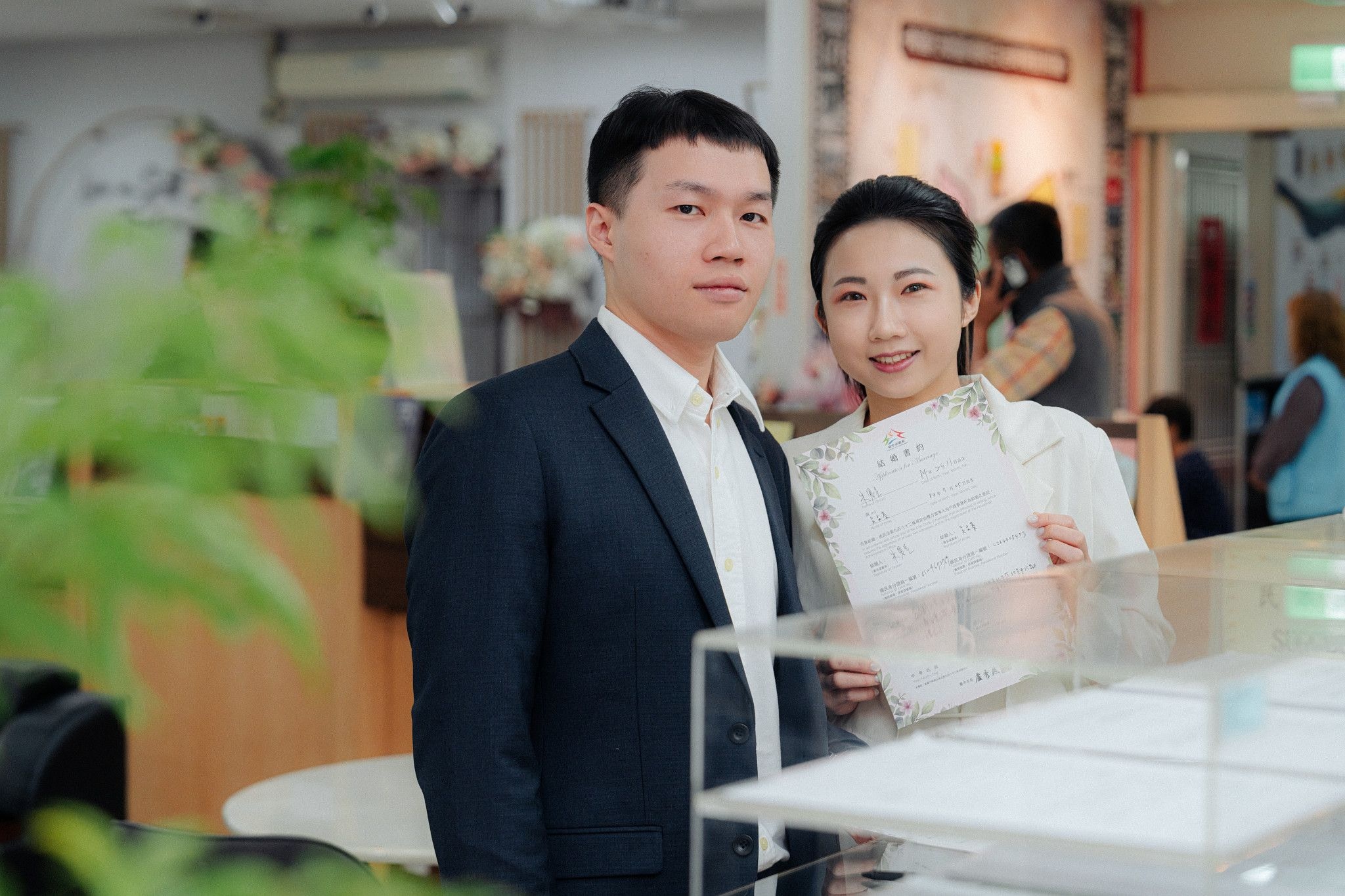 恩立＆孟蓁 登記寫真