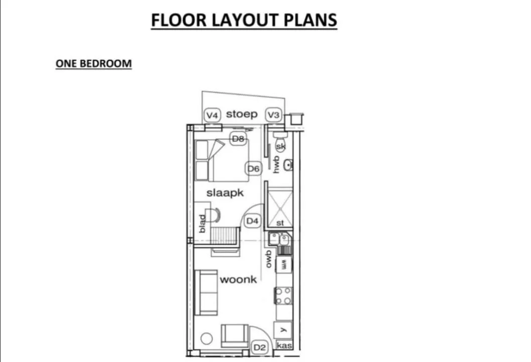 1 Bedroom Apartment / flat for sale in Die Bult