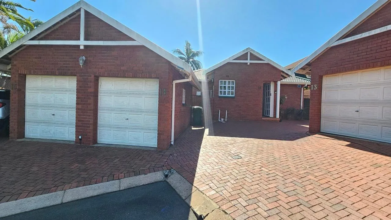 2 Bedroom Townhouse to rent in Mount Edgecombe North