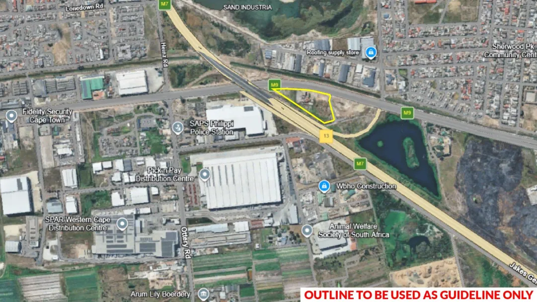 3.3 ha Land available in Philippi