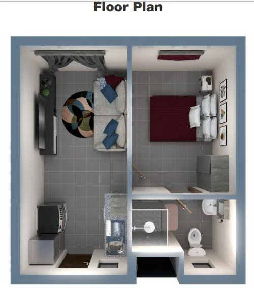 1 Bedroom Apartment / flat to rent in Sky City