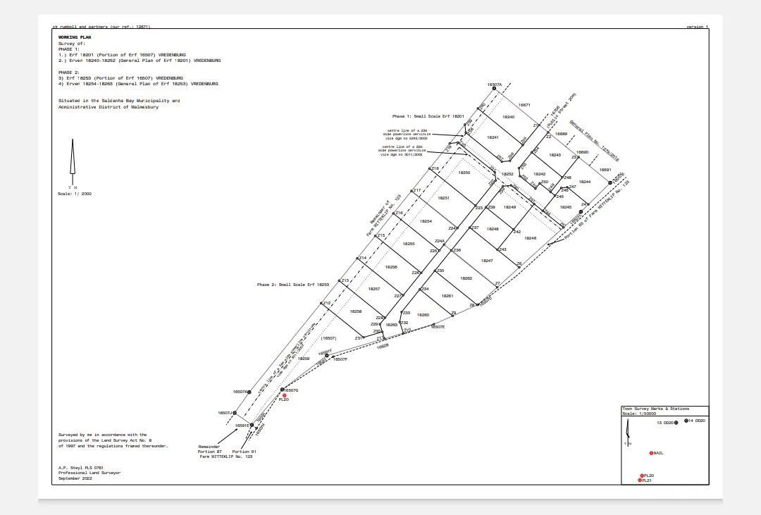 3 072 m² Land available in Vredenburg