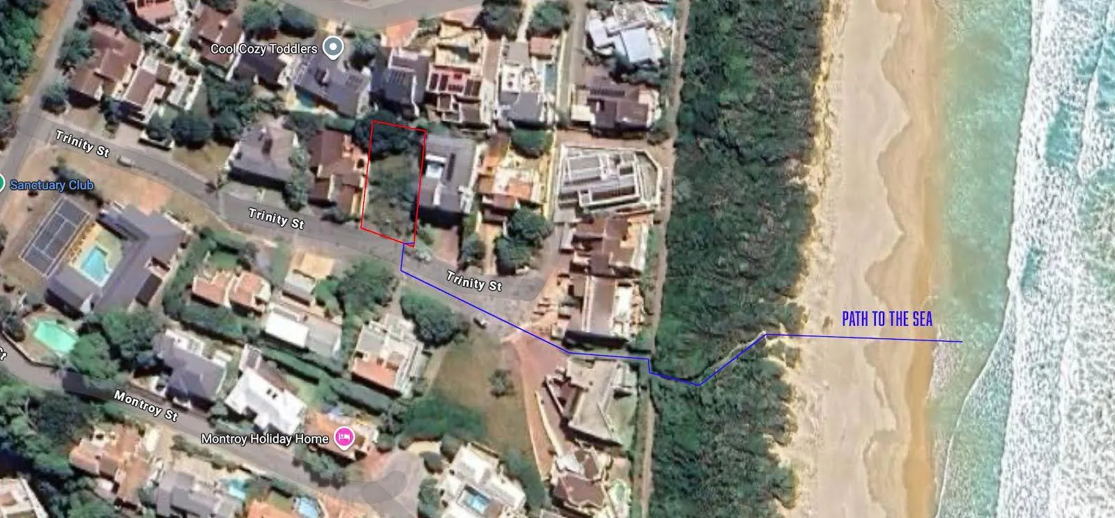 577 m² Land available in Seaside Longships