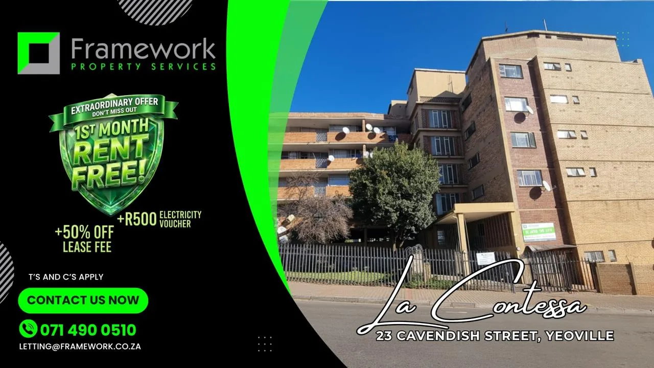 1 Bedroom Apartment / flat to rent in Yeoville