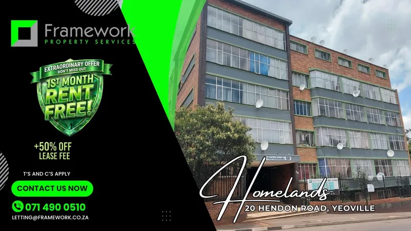 0.5 Bedroom Apartment / flat to rent in Yeoville