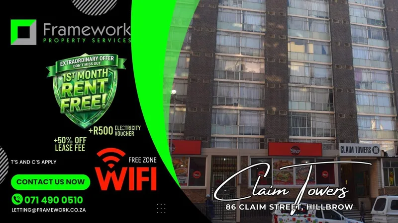 0.5 Bedroom Apartment / flat to rent in Hillbrow