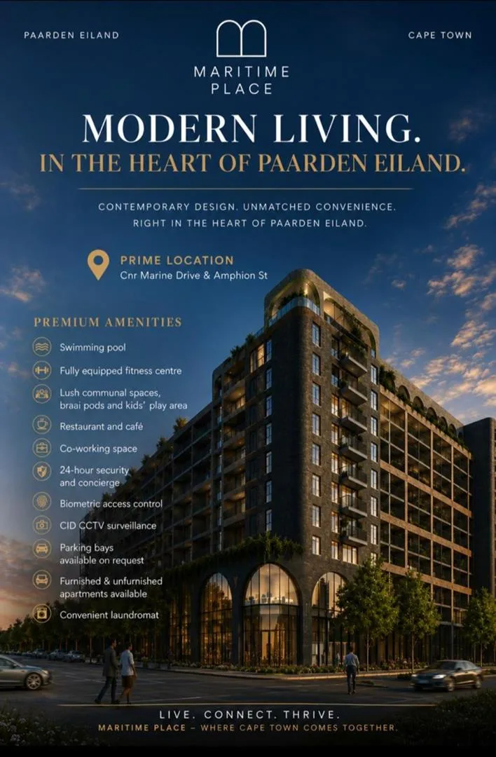 0.5 Bedroom Apartment / flat for sale in Paarden Eiland