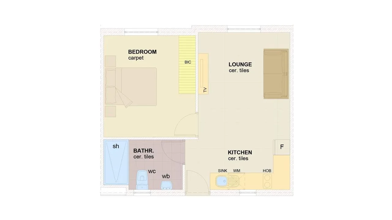 2 Bedroom Apartment / flat for sale in Bellair