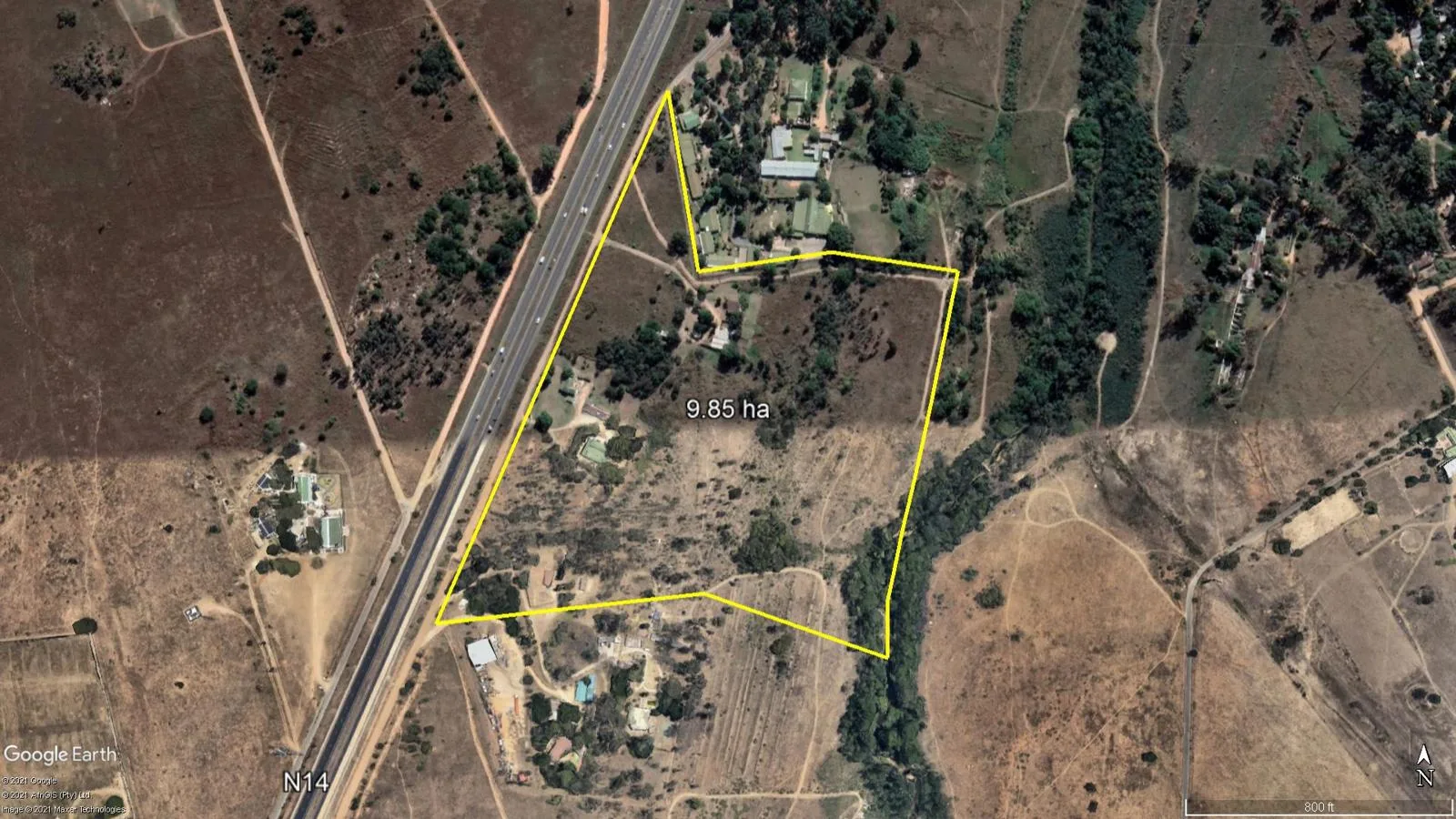 9.9 ha Farm in Krugersdorp Outlying